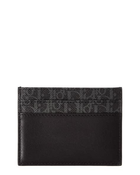 men card holder dior|christian dior wallet for men.